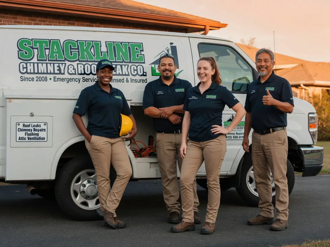 Chimney flashing repair company in Spooner, WI